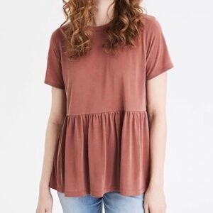 Brown/Rust American Eagle Blouse (M)